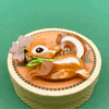 Erstwilder Chocolate the Chipmunk Brooch BH7012-9020