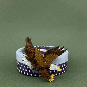 Erstwilder Comeback Kid Eagle Brooch BH7087-9080