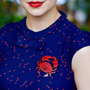 Erstwilder Huggable Decapod Brooch BH6634-1200