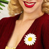 She Loves Me Daisy Brooch