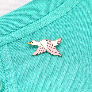 Erstwilder Dancing Duck Enamel Pin EP0059-8020
