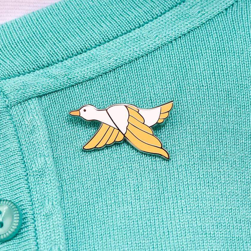 Erstwilder Dancing Duck Enamel Pin EP0059-8060