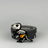 Erstwilder Dead-o-Saurus Rex Brooch BH6914-8070