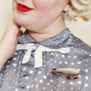 Erstwilder Dirigible Decor Zepplin Brooch BH6898-8161