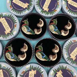 Erstwilder Ducks in a Row Necklace N7097-3240