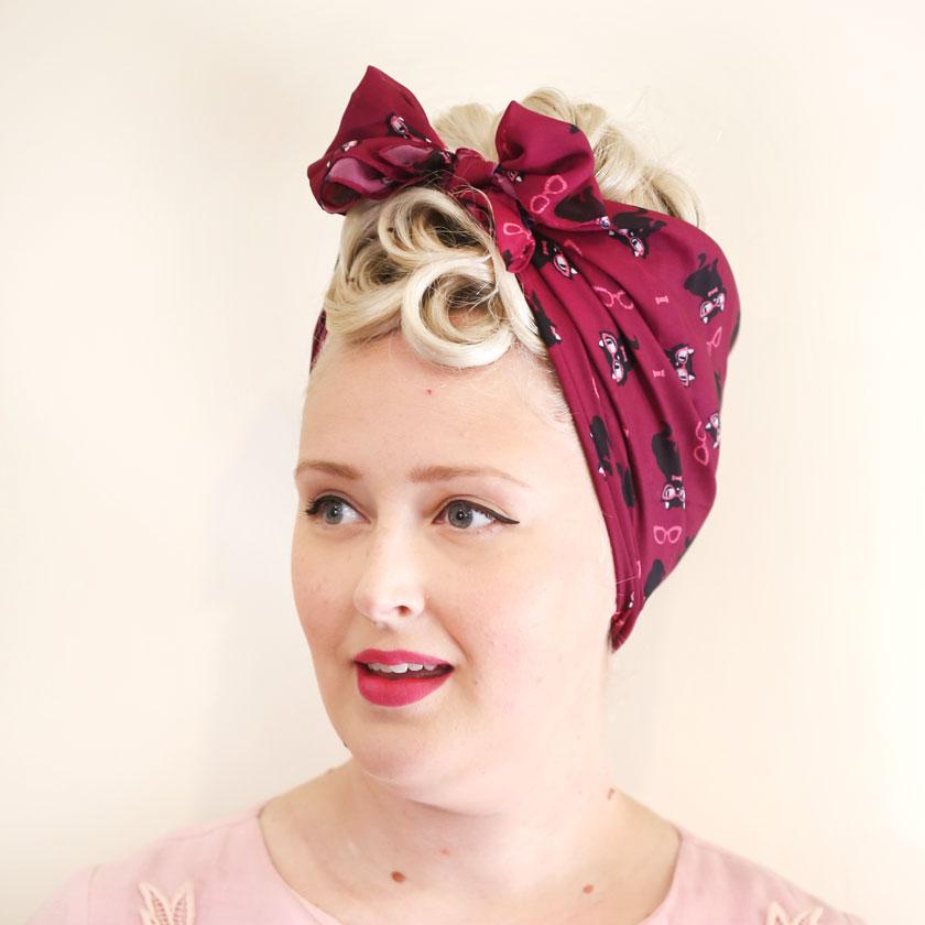 Erstwilder Elissa the Indie Cat Head Scarf SC0018-2370