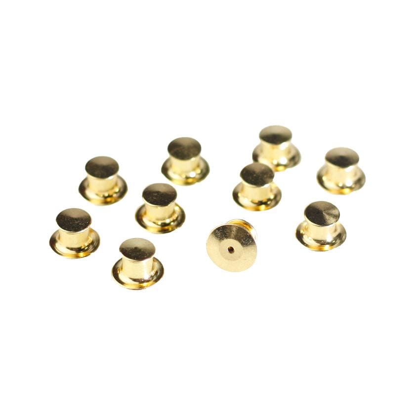 Erstwilder Enamel Pin Locking Clasp 10-Pack - Gold PB0210-6500