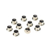 Erstwilder Enamel Pin Locking Clasp 10-Pack - Silver PB0210-7200