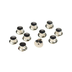 Erstwilder Enamel Pin Locking Clasp 10-Pack - Silver PB0210-7200