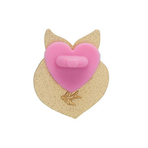 Erstwilder Enamel Pin Rubber Heart Backing 10-Pack PB0210-2000