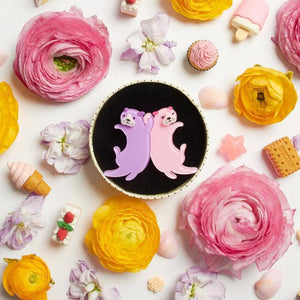 Erstwilder Eric's Otters Brooch BH6640-2050