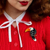 Terence the Toucan Brooch