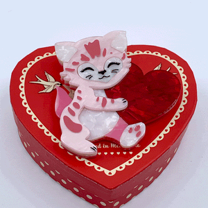 Erstwilder Feline the Love Brooch BH6990-2110