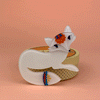 Finn the Fabled Fox Brooch