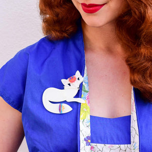 Erstwilder Finn the Fabled Fox Brooch BH4982-8001