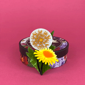 Erstwilder Dandelion's Ballad Brooch BH7191-8060