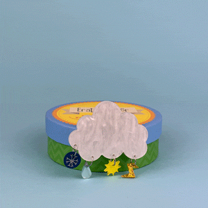 Erstwilder Four Seasons Brooch BH7047-8001