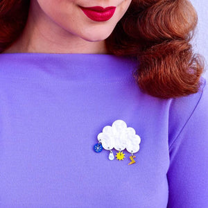 Erstwilder Four Seasons Brooch BH7047-8001