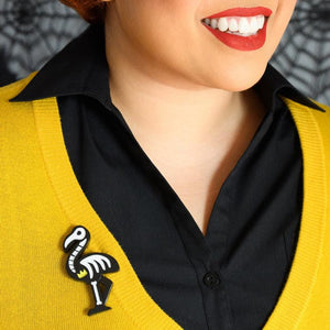 Erstwilder Franken-Flamingo Brooch BH6913-7080