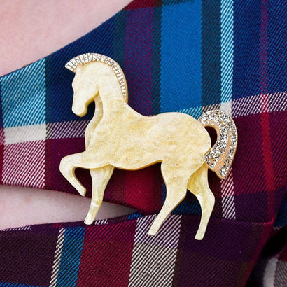 Erstwilder Friesian Fancy Brooch BH6892-6765