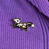 Frightful Fox Enamel Pin