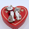 Erstwilder Fur-Ever Friends Brooch BH6991-8092