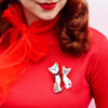 Fur-Ever Friends Brooch