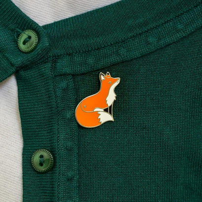 Erstwilder Furtive Fox Enamel Pin EP0029-6180