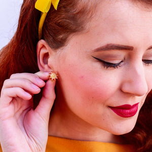 Erstwilder Golden Ray Earrings E7043-6065