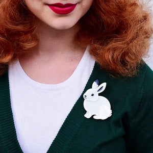Erstwilder Good Hare Day Brooch BH7090-8071