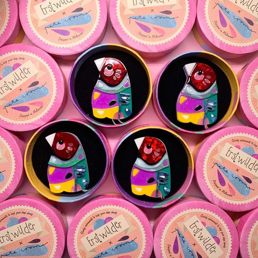 Erstwilder The Gracious Gouldian Finch BH6961-0100