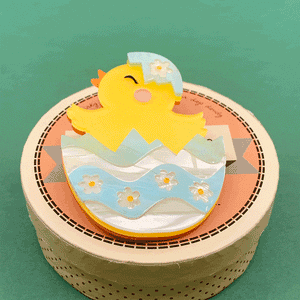 Erstwilder Happy Hatchling Brooch BH7007-6080