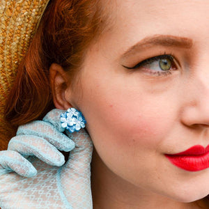 Erstwilder Heartfelt Hydrangea Earrings E6793-3000