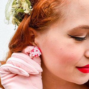 Erstwilder Heartfelt Hydrangea Earrings E6793-2000