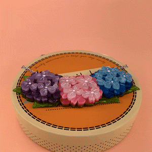 Erstwilder Heartfelt Hydrangea Necklace N6793-0140