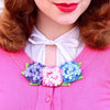Erstwilder Heartfelt Hydrangea Necklace N6793-0140