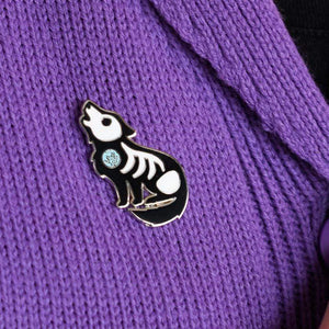 Erstwilder Hell Bound Howler Enamel Pin EP0066-7080