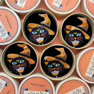 Erstwilder Hex Kitten Brooch BH6907-7061