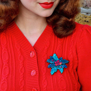 Erstwilder Holly Jolly Brooch BH6937-4010