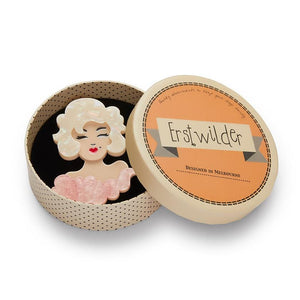 Erstwilder Holly Wood Brooch BH6847-8121