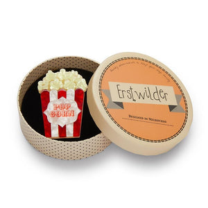 Erstwilder Concession Stand Classic Popcorn Brooch BH6845-1080