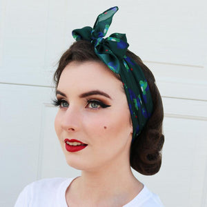 Erstwilder Hyacinth Hummingbird Head Scarf SC0031-4030