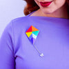 Kite Flight Brooch
