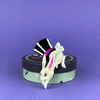 Hat Trick Brooch