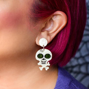 Erstwilder Memento Mori Earrings E7128-8000