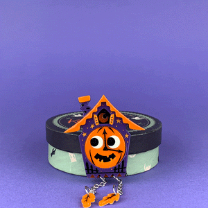 Erstwilder Midnight Approaches Brooch BH7110-5061