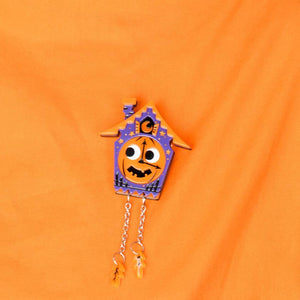 Erstwilder Midnight Approaches Brooch BH7110-5061