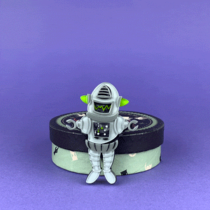 Erstwilder Robert the Rational Robot Brooch BH7121-7100