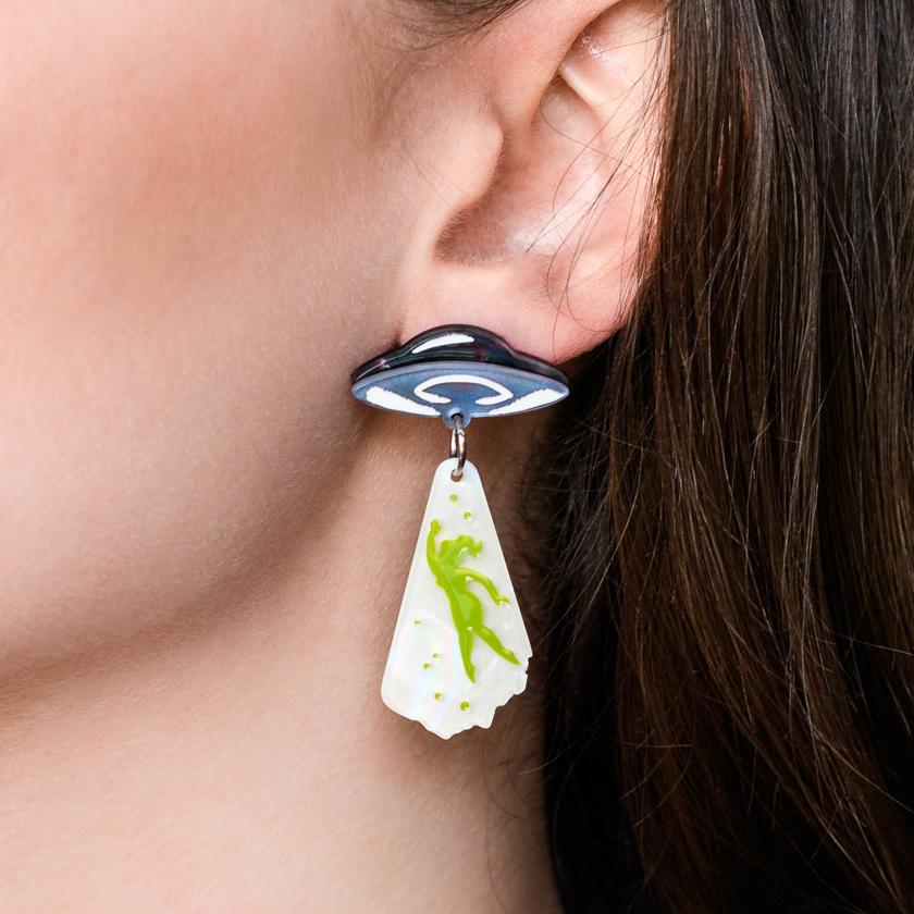 Erstwilder The Truth is Out There Earrings E7123-8142
