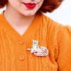 Erstwilder Klimt the Cat Brooch BH7035-8001